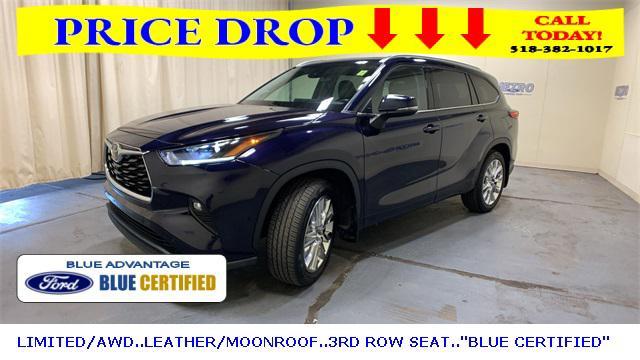 used 2021 Toyota Highlander car, priced at $31,900