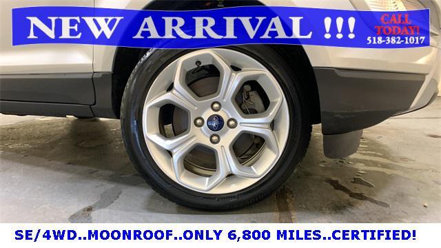 used 2022 Ford EcoSport car, priced at $21,000