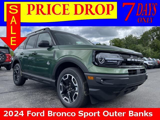 new 2024 Ford Bronco Sport car, priced at $35,217