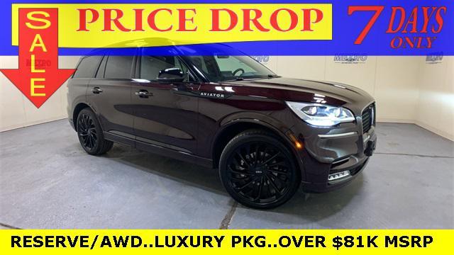 used 2023 Lincoln Aviator car, priced at $59,900