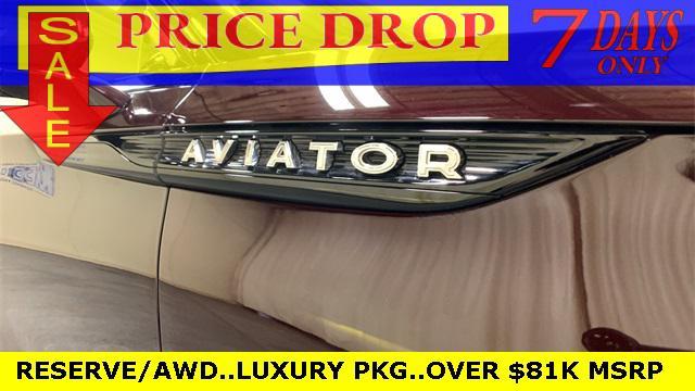 used 2023 Lincoln Aviator car, priced at $59,900