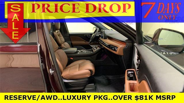 used 2023 Lincoln Aviator car, priced at $59,900