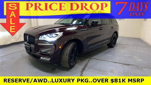 used 2023 Lincoln Aviator car, priced at $59,900