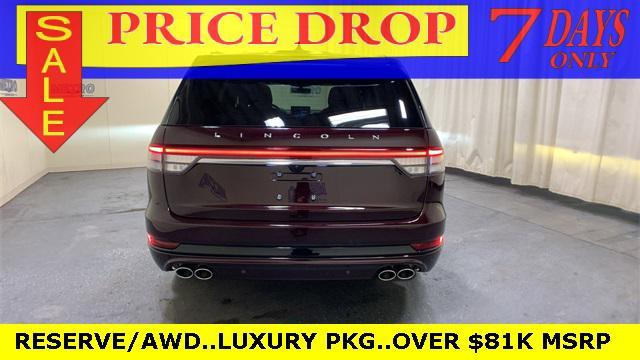 used 2023 Lincoln Aviator car, priced at $59,900