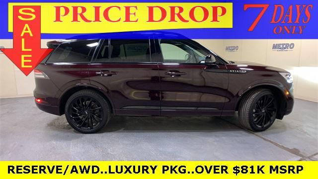 used 2023 Lincoln Aviator car, priced at $59,900