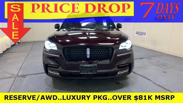 used 2023 Lincoln Aviator car, priced at $59,900