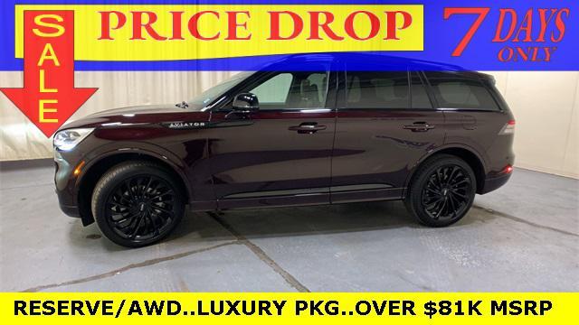 used 2023 Lincoln Aviator car, priced at $59,900