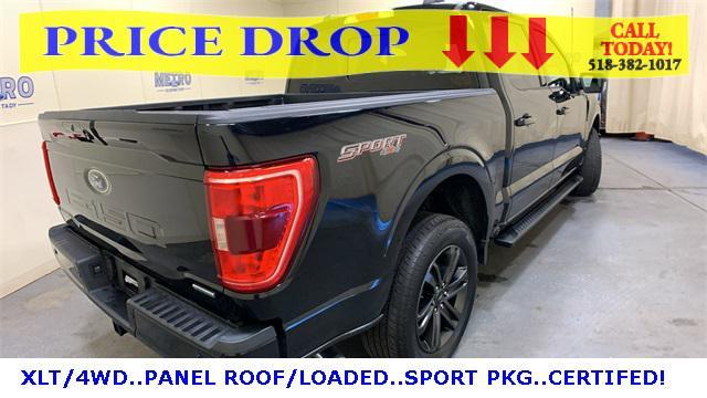 used 2021 Ford F-150 car, priced at $38,600