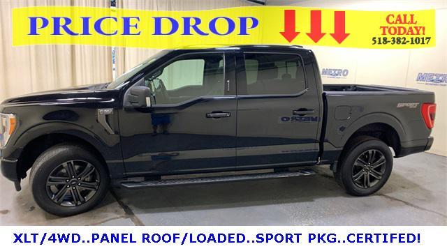 used 2021 Ford F-150 car, priced at $38,600