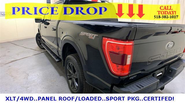 used 2021 Ford F-150 car, priced at $38,600