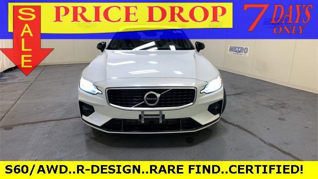 used 2019 Volvo S60 car, priced at $24,600