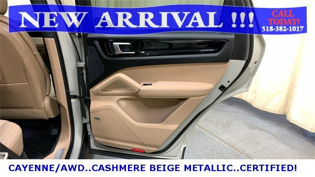 used 2021 Porsche Cayenne car, priced at $49,000