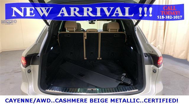 used 2021 Porsche Cayenne car, priced at $49,000