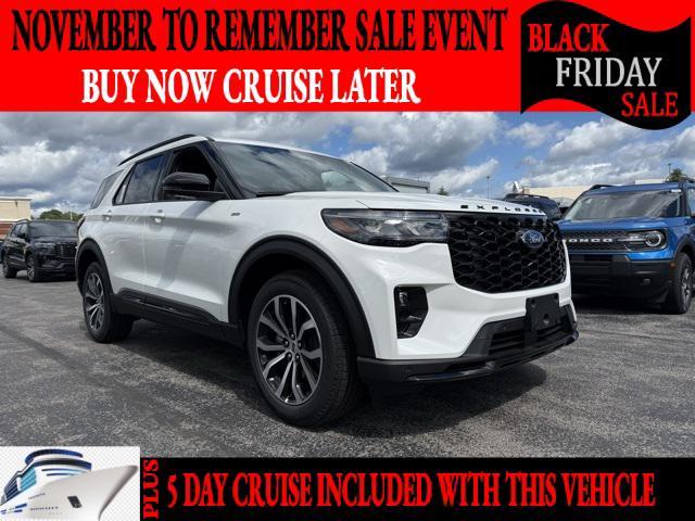 new 2025 Ford Explorer car, priced at $46,700