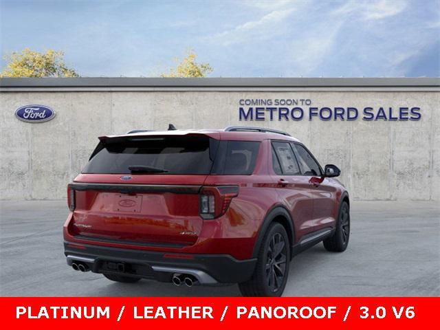 new 2025 Ford Explorer car, priced at $60,500