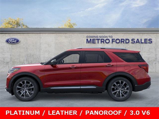 new 2025 Ford Explorer car, priced at $60,500