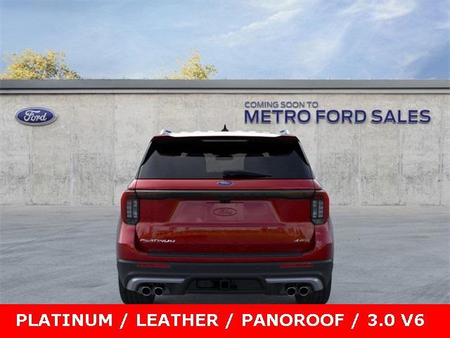 new 2025 Ford Explorer car, priced at $60,500