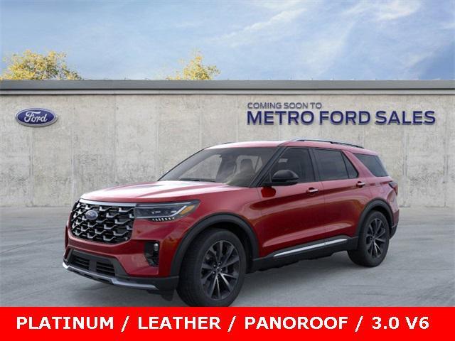 new 2025 Ford Explorer car, priced at $60,500