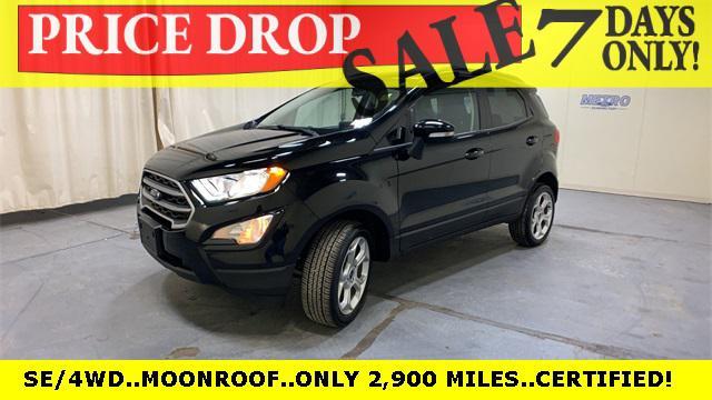 used 2022 Ford EcoSport car, priced at $21,600