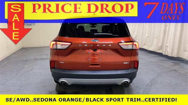 used 2020 Ford Escape car, priced at $19,700