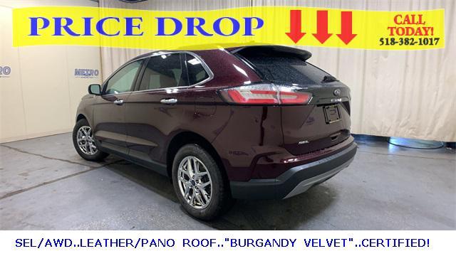 used 2022 Ford Edge car, priced at $25,500