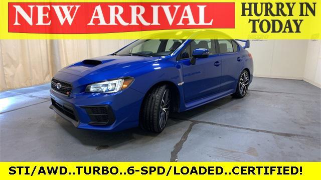 used 2020 Subaru WRX STI car, priced at $36,000