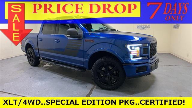 used 2018 Ford F-150 car, priced at $27,000