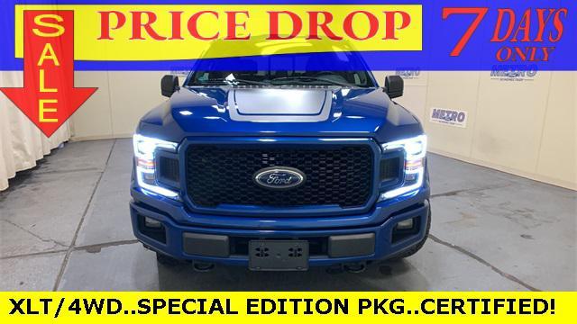 used 2018 Ford F-150 car, priced at $27,000