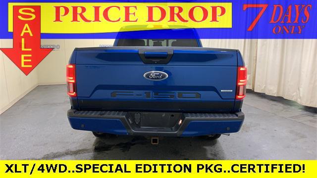 used 2018 Ford F-150 car, priced at $27,000