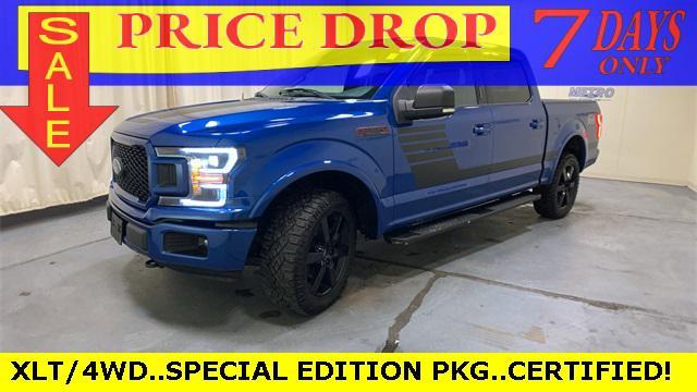 used 2018 Ford F-150 car, priced at $27,000