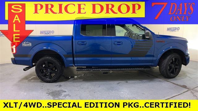 used 2018 Ford F-150 car, priced at $27,000