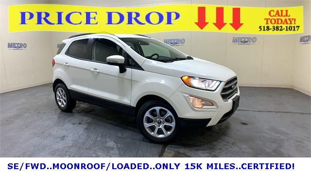 used 2021 Ford EcoSport car, priced at $18,500