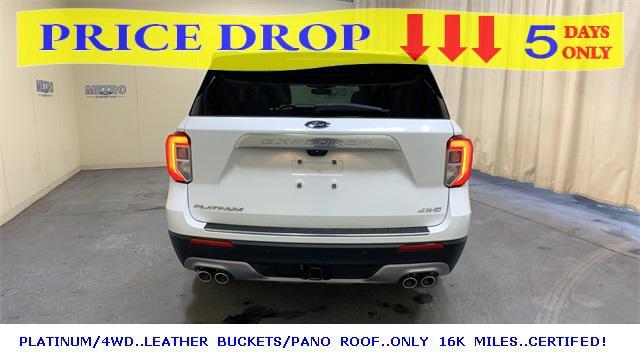 used 2023 Ford Explorer car, priced at $45,000