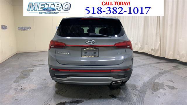 used 2021 Hyundai Santa Fe car, priced at $18,000