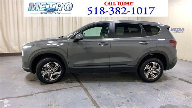 used 2021 Hyundai Santa Fe car, priced at $18,000