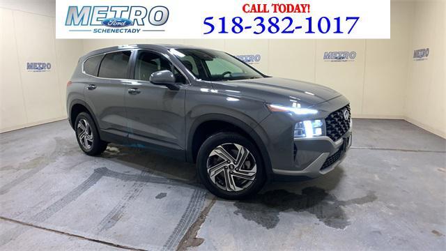 used 2021 Hyundai Santa Fe car, priced at $18,000