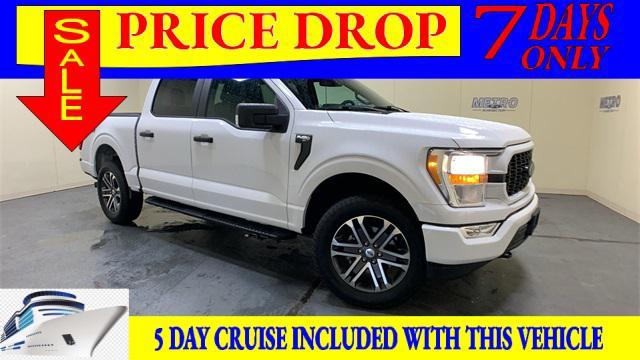 used 2021 Ford F-150 car, priced at $35,000