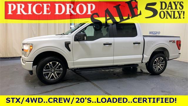 used 2021 Ford F-150 car, priced at $37,200