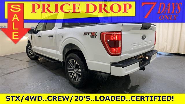 used 2021 Ford F-150 car, priced at $35,000