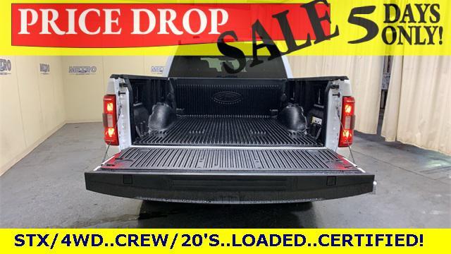 used 2021 Ford F-150 car, priced at $37,200