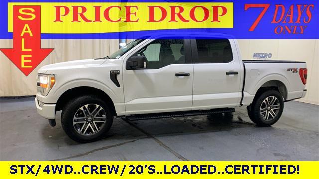 used 2021 Ford F-150 car, priced at $35,000