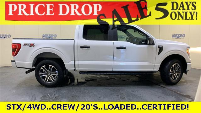 used 2021 Ford F-150 car, priced at $37,200