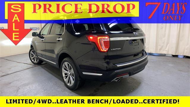 used 2018 Ford Explorer car, priced at $21,500