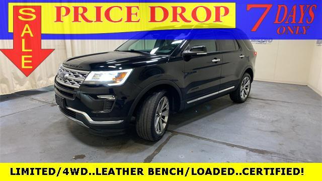 used 2018 Ford Explorer car, priced at $21,500