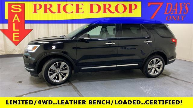 used 2018 Ford Explorer car, priced at $21,500