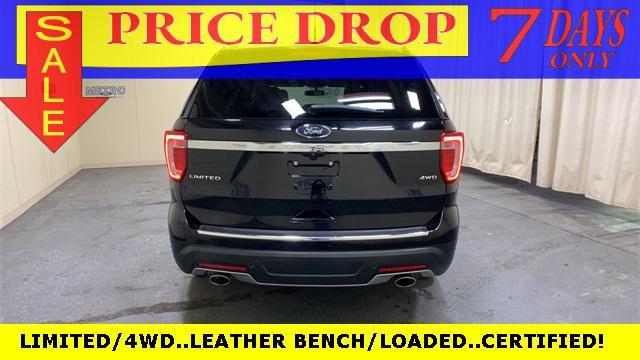 used 2018 Ford Explorer car, priced at $21,500