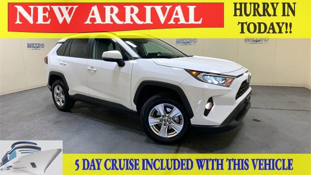 used 2021 Toyota RAV4 car, priced at $30,000