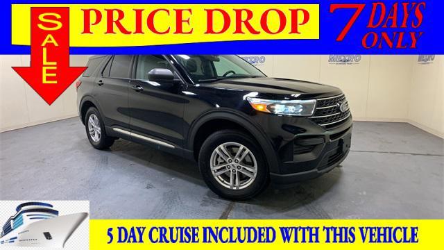 used 2021 Ford Explorer car, priced at $27,500