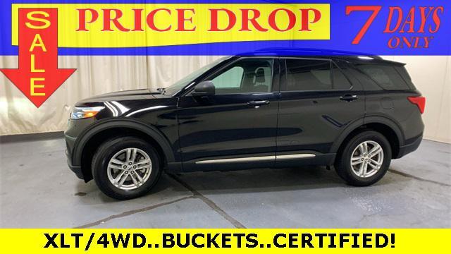 used 2021 Ford Explorer car, priced at $27,500