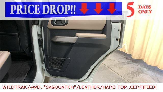 used 2023 Ford Bronco car, priced at $50,500